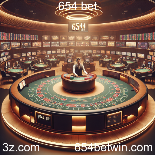 A Experiência Imersiva do Cassino Ao Vivo no 654 Bet